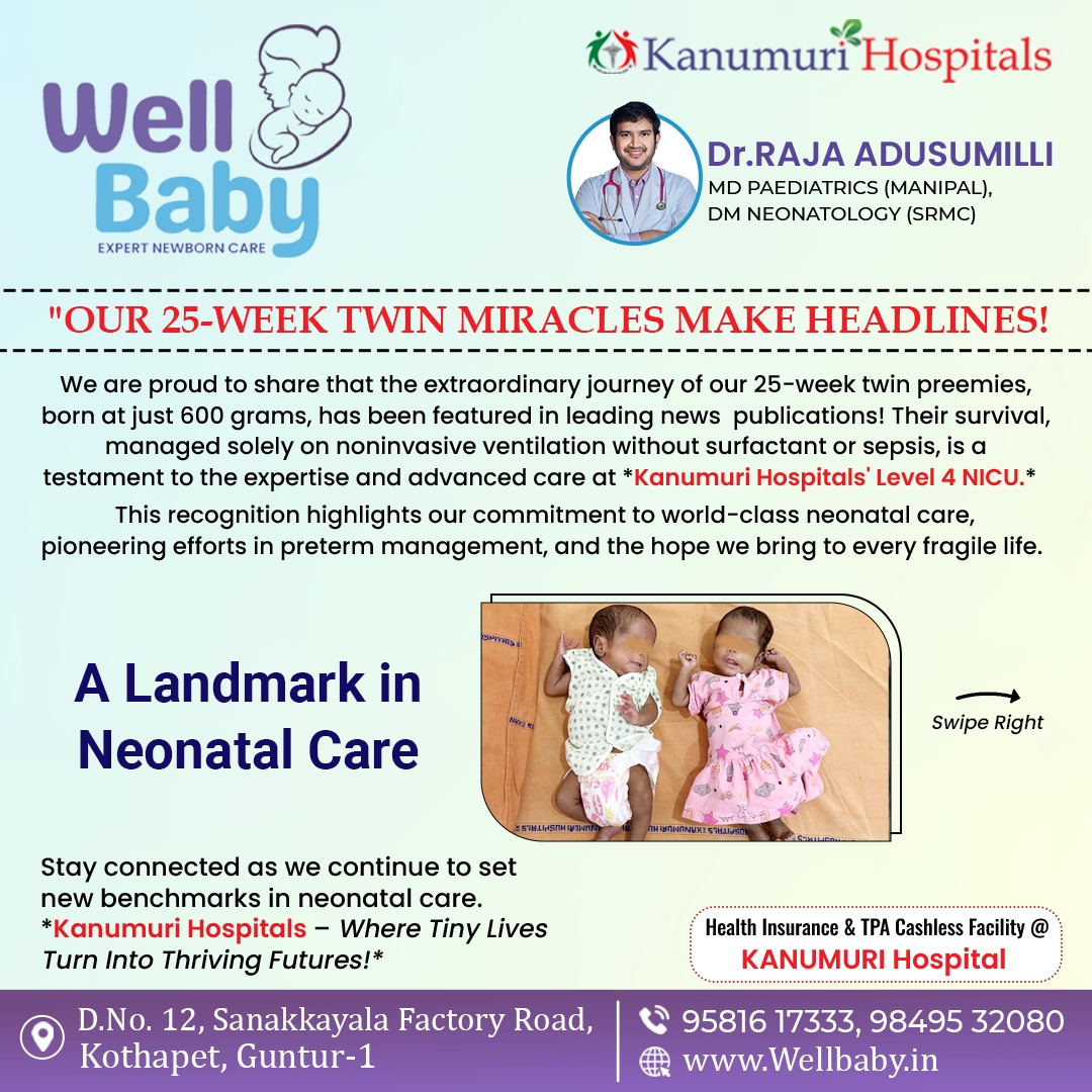 Our 25-Week Twin Miracles Make Headlines(Well baby)