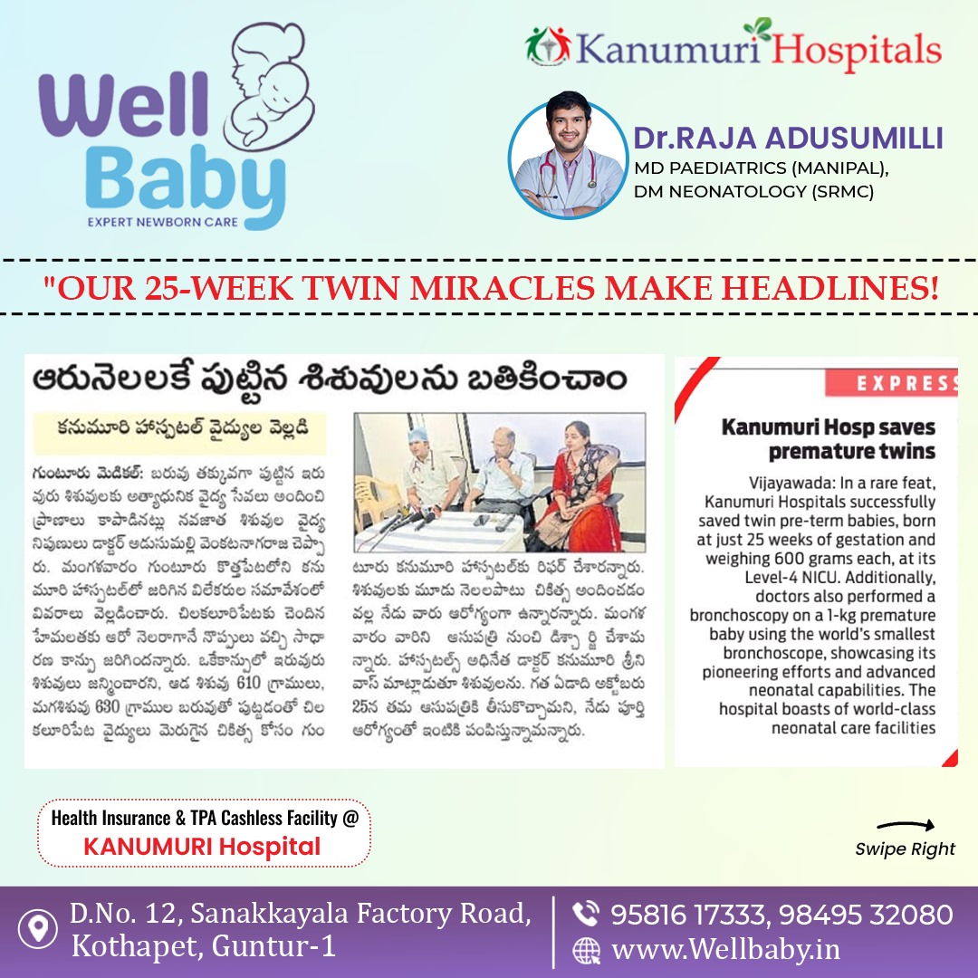 Our 25-Week Twin Miracles Make Headlines(Well baby)
