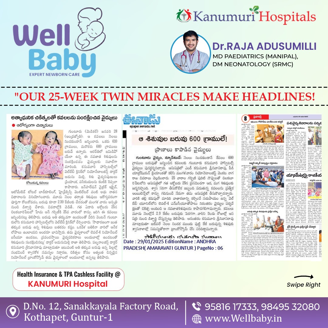 Our 25-Week Twin Miracles Make Headlines(Well baby)