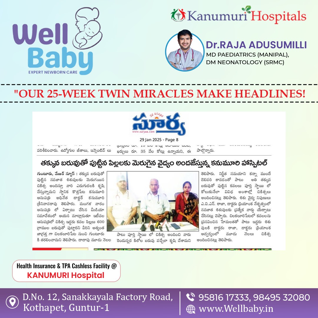 Our 25-Week Twin Miracles Make Headlines(Well baby)